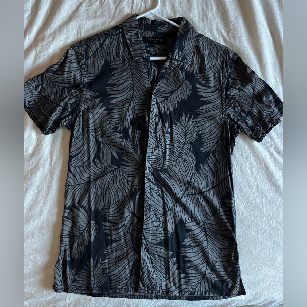 All Saints ‘Yoza’ SS Shirt; XS
